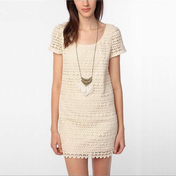 Staring at Stars Dresses & Skirts - Urban Outfitters Staring at Stars Crochet Lace Cap Sleeve  Dress